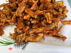 椒盐蘑菇-芳芳餐厅(白沙路店)