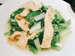 小白菜炒腐皮-苏帮袁·竹(北京坊店)