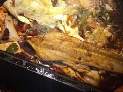 -探鱼·鲜青椒爽麻烤鱼(广州花都来又来店)
