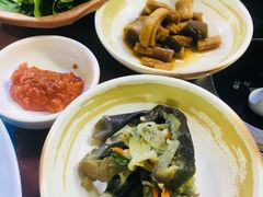 茄子小菜-城山辣炒黑猪肉