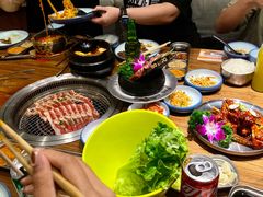 -明洞阿姨·韩式酱蟹烤肉·创意料理(三元桥店)