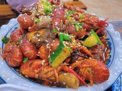香辣爆炒龙虾-谭记十三香手抓小龙虾(龙王庙店)