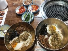 -明洞阿姨·韩式酱蟹烤肉·创意料理(三元桥店)