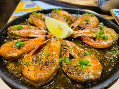 铁板爆香柠檬虾-小川洋风料理(街道口店)