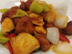菠萝生炒骨饭-金利茶餐厅(中船汇店)