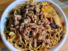 牛肉牛板筋拌面-双宝红油牛系列