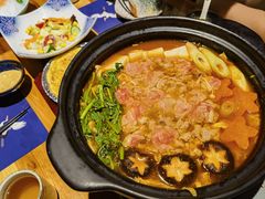 牛肉泡菜锅-立山居酒屋·烧鸟 天妇罗(西北湖店)