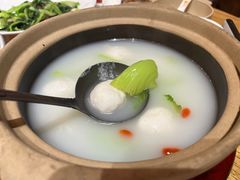 芥兰鱼丸煲-江南外婆桥·寻味嘉兴(月河店)