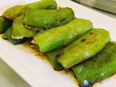 煎酿虎皮尖椒-清心鸡沙田乳鸽店·非遗传承(石溪店)