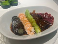 凉拌海蜇虾仁-真地道京味府·鲜橙烤鸭·北京菜(朝外大街东大桥店)