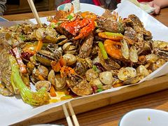 -东来菜馆•手抓海鲜家常菜•海鲜锅贴