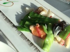 兰豆炒兰花蚌-广州塔晖粤轩中餐厅
