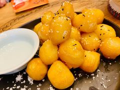 拔丝奶豆腐-哈啾嗨·蒙文化主题餐厅(京汉新城店)