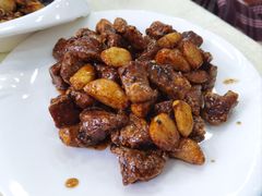 蒜子牛肉粒-奥华餐厅·老张记(台基厂店)
