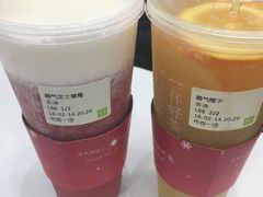 霸气芝士草莓-奈雪的茶(市百一店)