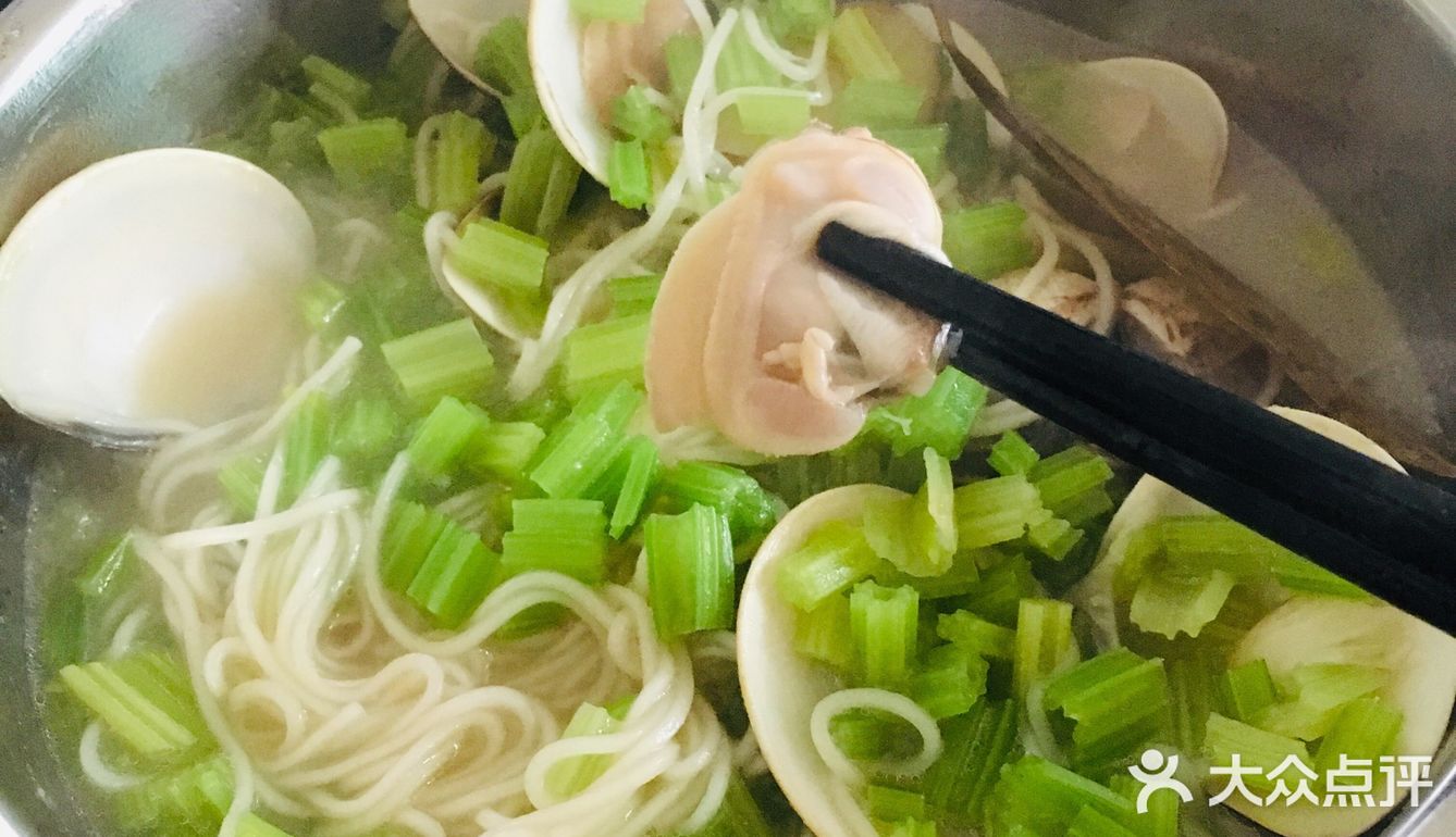沙贝芹菜面～