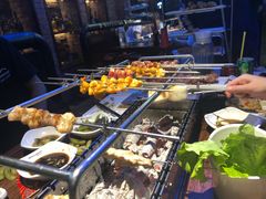 自助取餐区-三个蒙古大叔羊肉串(大宁店)