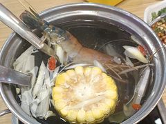 -杨老板·海鲜集市火锅·鲜切牛肉(中防万宝店)