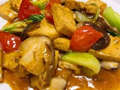 香菇豆腐-桃园中华料理炸酱面(燕儿岛路店)