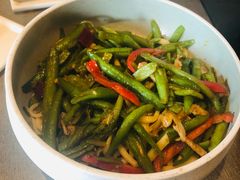 豆角丝炒肉拌转百刀-日上三甘(三里屯店)