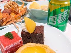 -绿岛港轩海鲜烤肉涮锅自助餐厅