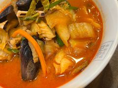 海鲜辣汤面-香港饭店0410(明洞店)
