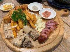 台湾传统小吃拼盘-芒果爆爆(东海缤纷店)