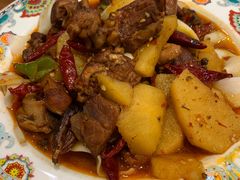 新疆沙湾大盘鸡-巴依老爷新疆美食(望京小街店)