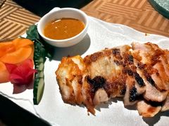 炭烧猪颈肉-渔太泰漓江小馆·广西融合菜(西街店)