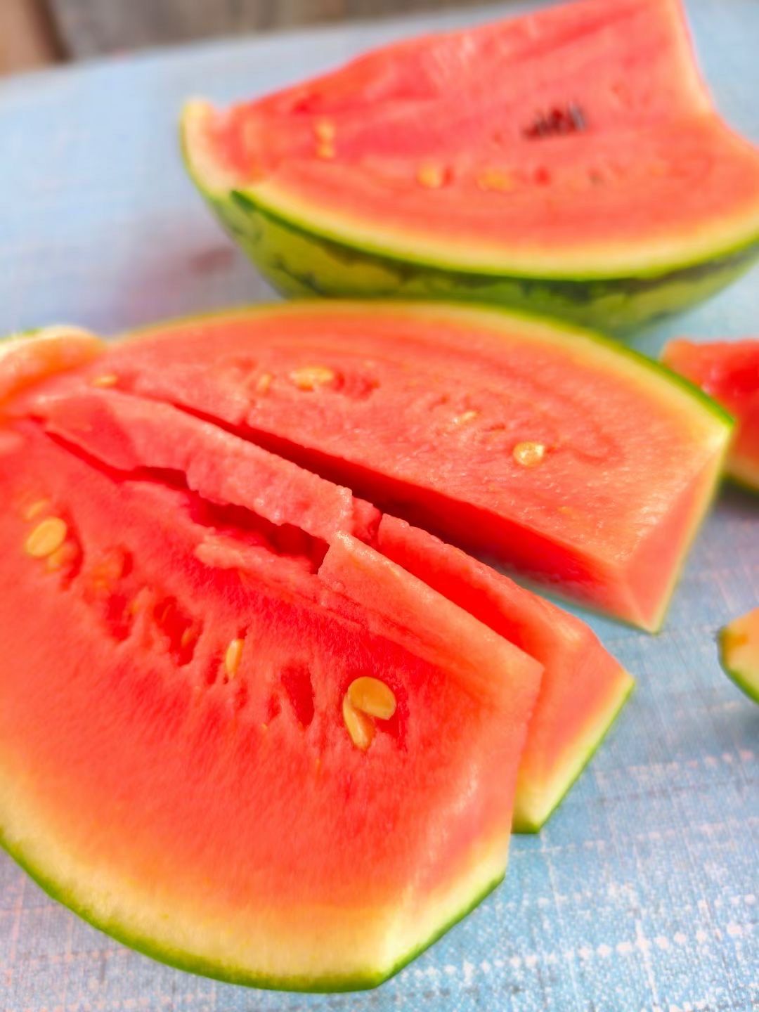 北京庞各庄的头茬小西瓜