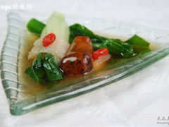 松茸三宝蔬&nbsp;Sauteed&nbsp;three&nbsp;-喜来登由由大酒店九州膳坊中餐厅