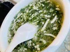 荠菜肉丝豆腐羹-五芳齋(云南南路店)