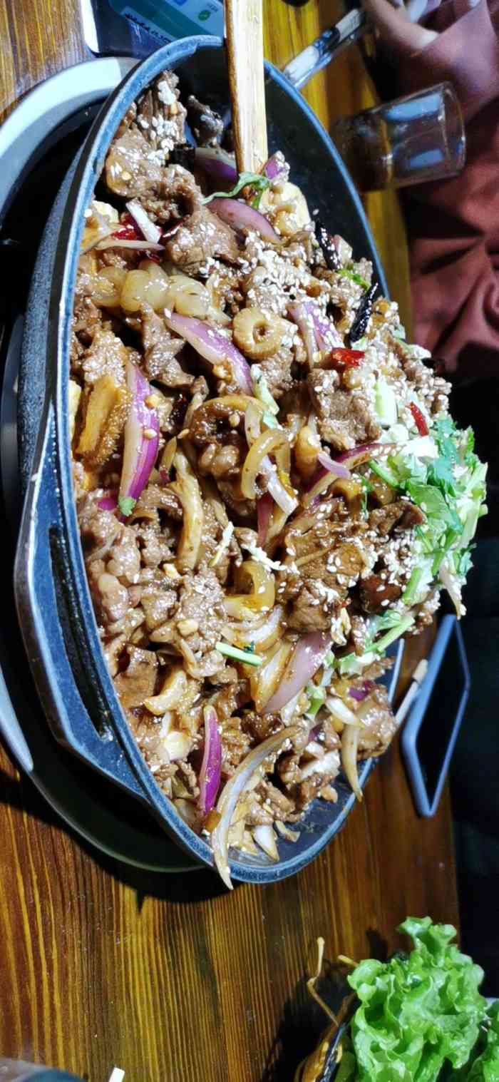 集安火盆烤肉-"好久没去了,还是熟悉的感觉.牛肉锅99,.