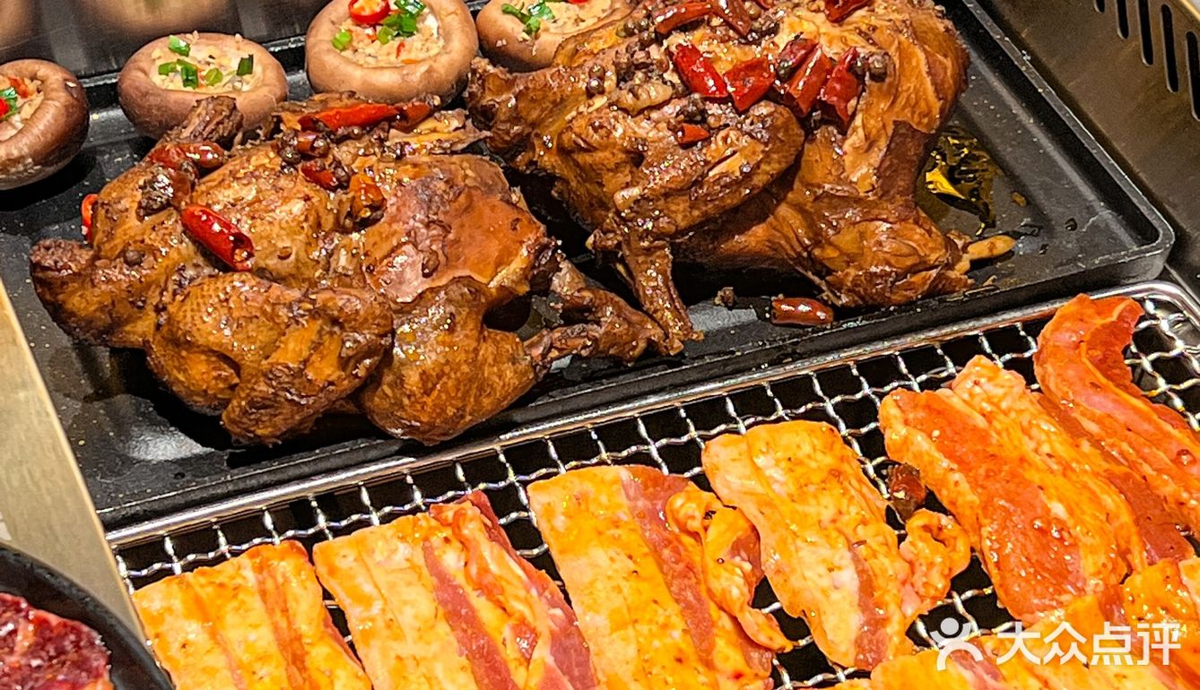 成都郫县一定要吃的集市烤肉‼️好吃还便宜 