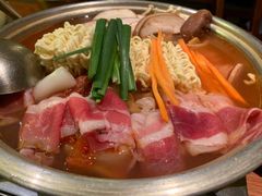 泡菜肥牛部队锅-春熙台韩国料理·章鱼肥牛(西丽店)