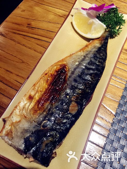 烤青花鱼