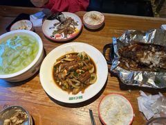 铁板鲈鱼-新白鹿餐厅(银泰西湖文化广场店)