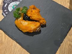BBQ鸡翅（2个装）-棒约翰比萨·意面(张江长泰店)