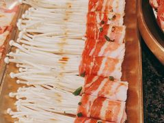 金针菇五花肉-九田家黑牛烤肉料理(太阳城店)