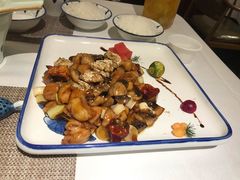 宫爆蘑菇鸡-肆月河豚·新淮扬(金融街店)