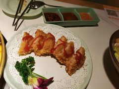 虾饼-猪啊牛呀羊啊铜盘烤肉(正大广场店)