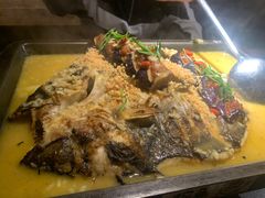 酱香烤鱼-探鱼·鲜青椒爽麻烤鱼(广州花都来又来店)