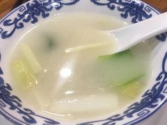 奶汤蒲菜-崔义清鲁菜馆(大明湖店)