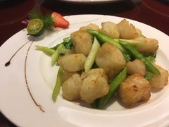 彩椒XO酱银鳕鱼-中国坊中餐厅(石家庄希尔顿酒店)