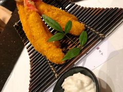 真蟹脚肉天妇罗-月下料理(楷林IFC店)