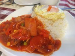 焗猪扒饭-雅憩花园餐厅