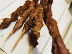 烤羊肉串-当面说秘制小龙虾