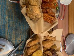 炸鸡翅一半一半-富乐满韩国正宗炸鸡韩国料理(虹泉路店)