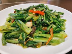 豆豉鲮鱼油麦菜-有璟阁港式餐厅(国贸商城店)