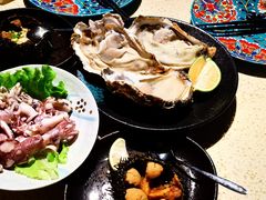 -蚝堡·生蚝海鲜烧烤物种起源•海肠捞饭(刘公岛店)